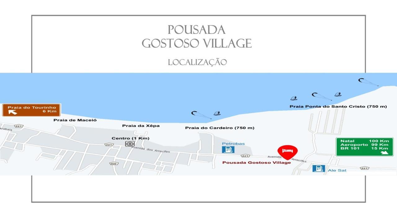 Pousada Gostoso Village เซามิเกลโดกอสโตโซ ภายนอก รูปภาพ